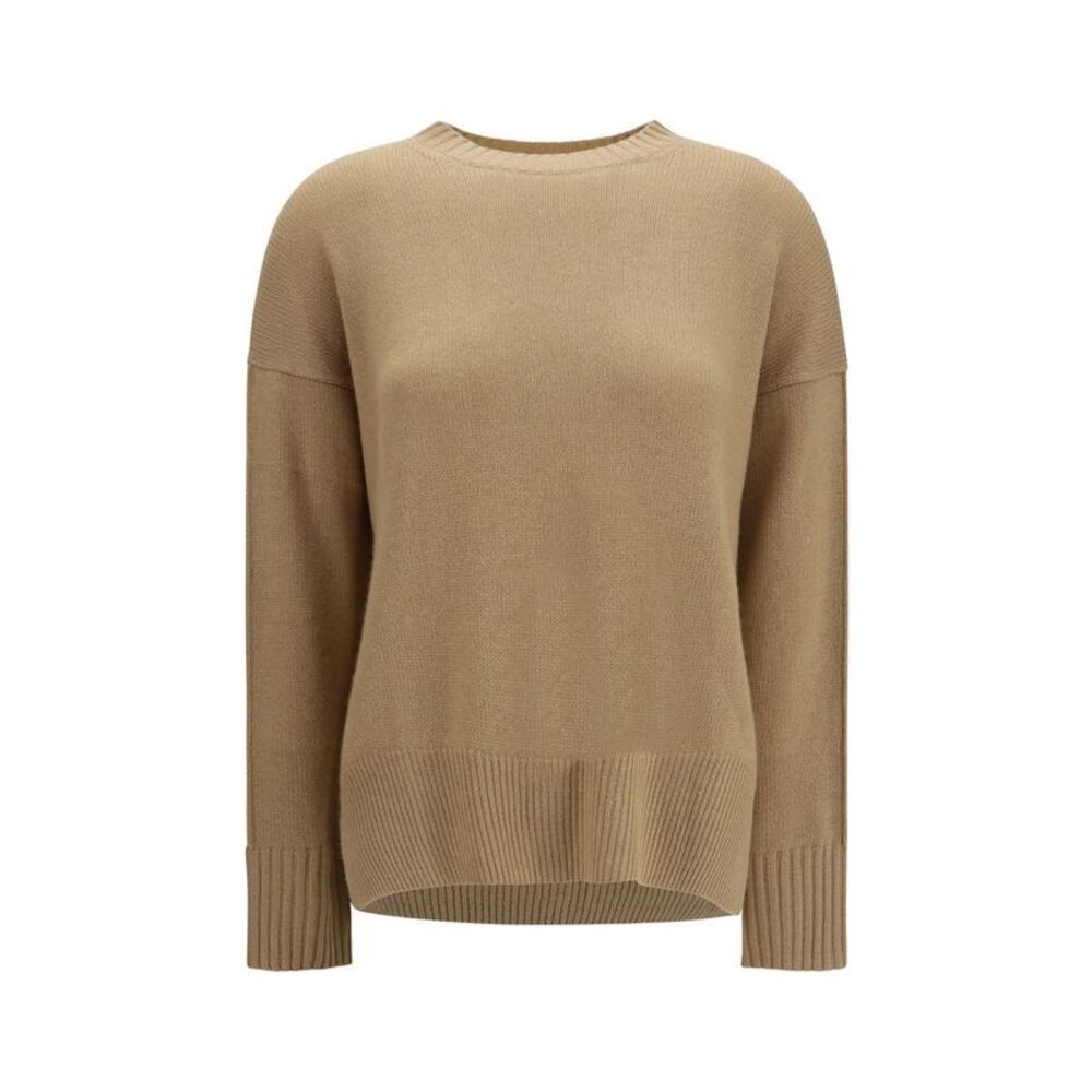 Allude Beige Cashmere Women's Sweatshirt